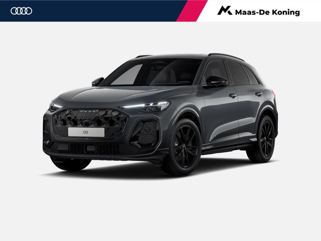 Audi Q5 2.0 TFSI e-hybrid quattro S edition 299 PK · Tech plus · Adaptieve luchtvering · Glazen panoramadak