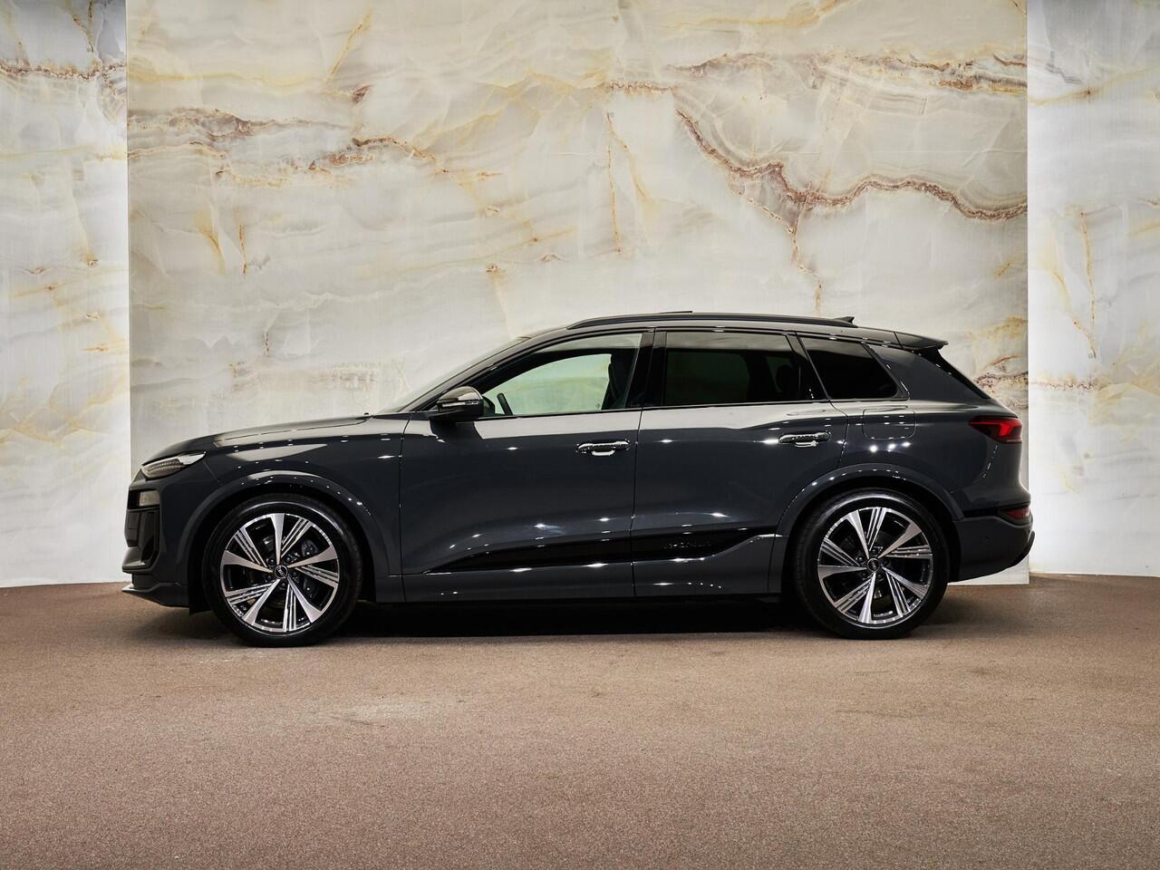 Audi Q6 SQ6 e-tron Quattro, pano, 21", matrix-LED, B&O, bijrijdersdisplay, luchtv., HUD, ACC, privacy