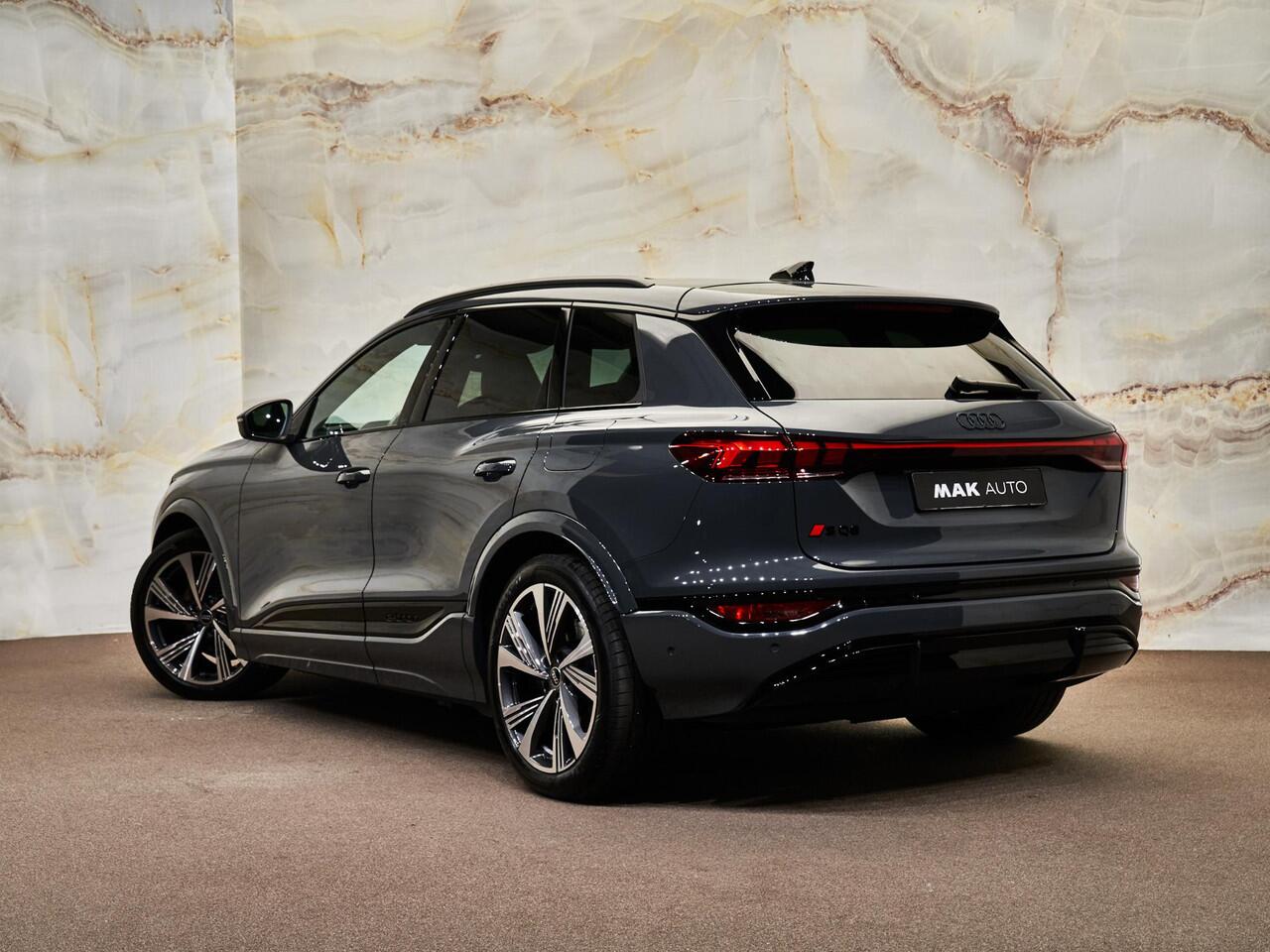 Audi Q6 SQ6 e-tron Quattro, pano, 21", matrix-LED, B&O, bijrijdersdisplay, luchtv., HUD, ACC, privacy