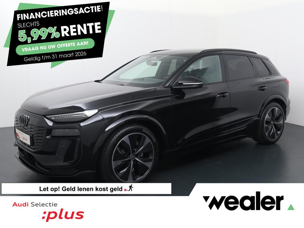 Audi Q6 SQ6 e-tron Quattro 100 kWh | 490 PK | SoH 97% | Automaat | Luchtvering | B&O geluidssysteem | Head-up Display | 360 graden camera's | Stoelgeheugen | S line |