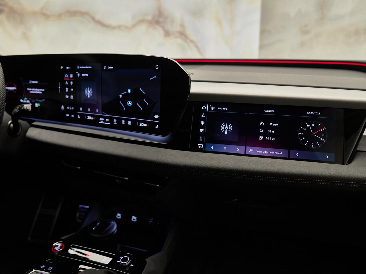 Audi Q6 SQ6 e-tron Quattro, pano, 21", matrix-LED, B&O, bijrijdersdisplay, luchtv., HUD, ACC, privacy