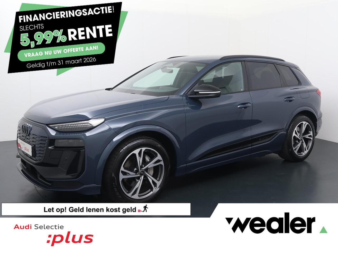 Audi Q6 e-tron S edition 100 kWh | 388 PK | SoH 97% | Automaat | Multifunctioneel stuurwiel | Stoelverwarming | Cruisecontrol |