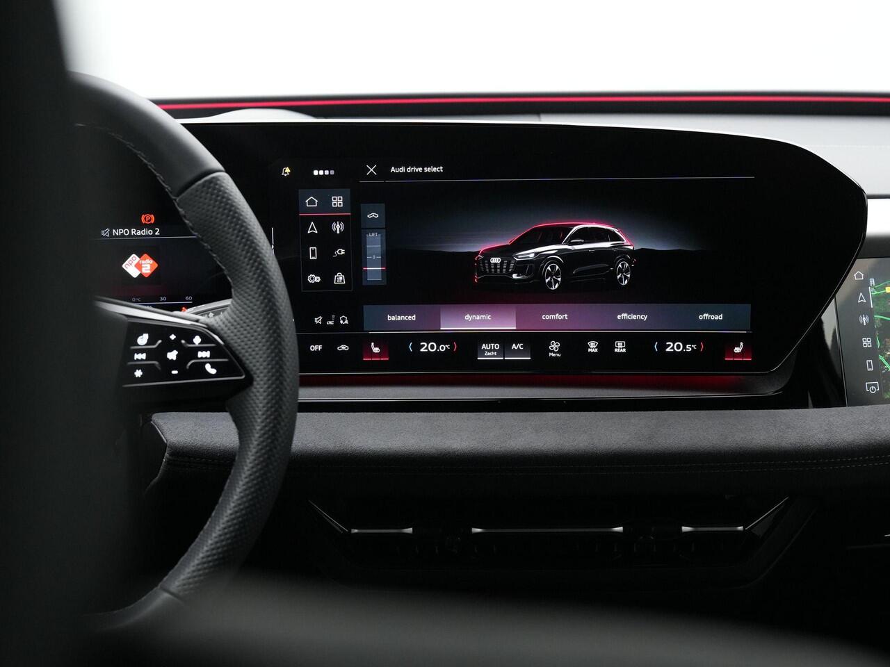 Audi Q6 SQ6 e-tron Quattro 100 kWh 490 pk | Geheugenstoel | Head-up display | Bang & Olufsen | 360 camera | Matrix LED