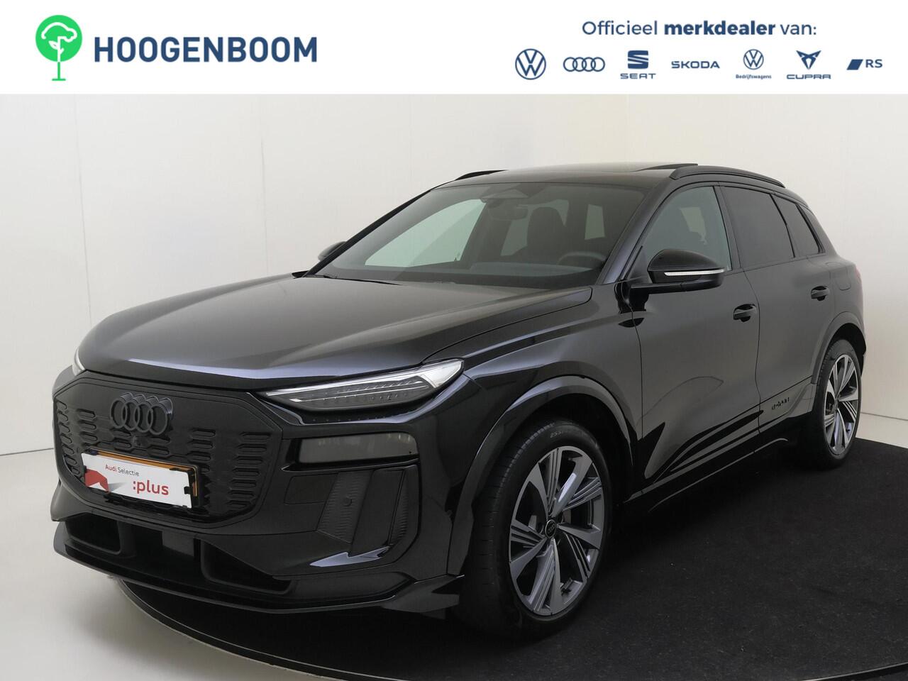 Audi Q6 e-tron S edition performance 100 kWh | Panoramadak | SoH 78% | Luchtvering | Warmtepomp | Head-up display | Bang & Olufsen | Display passagierszijde | 360 camera | Parkeerassistent | Achterbank verwarmd |