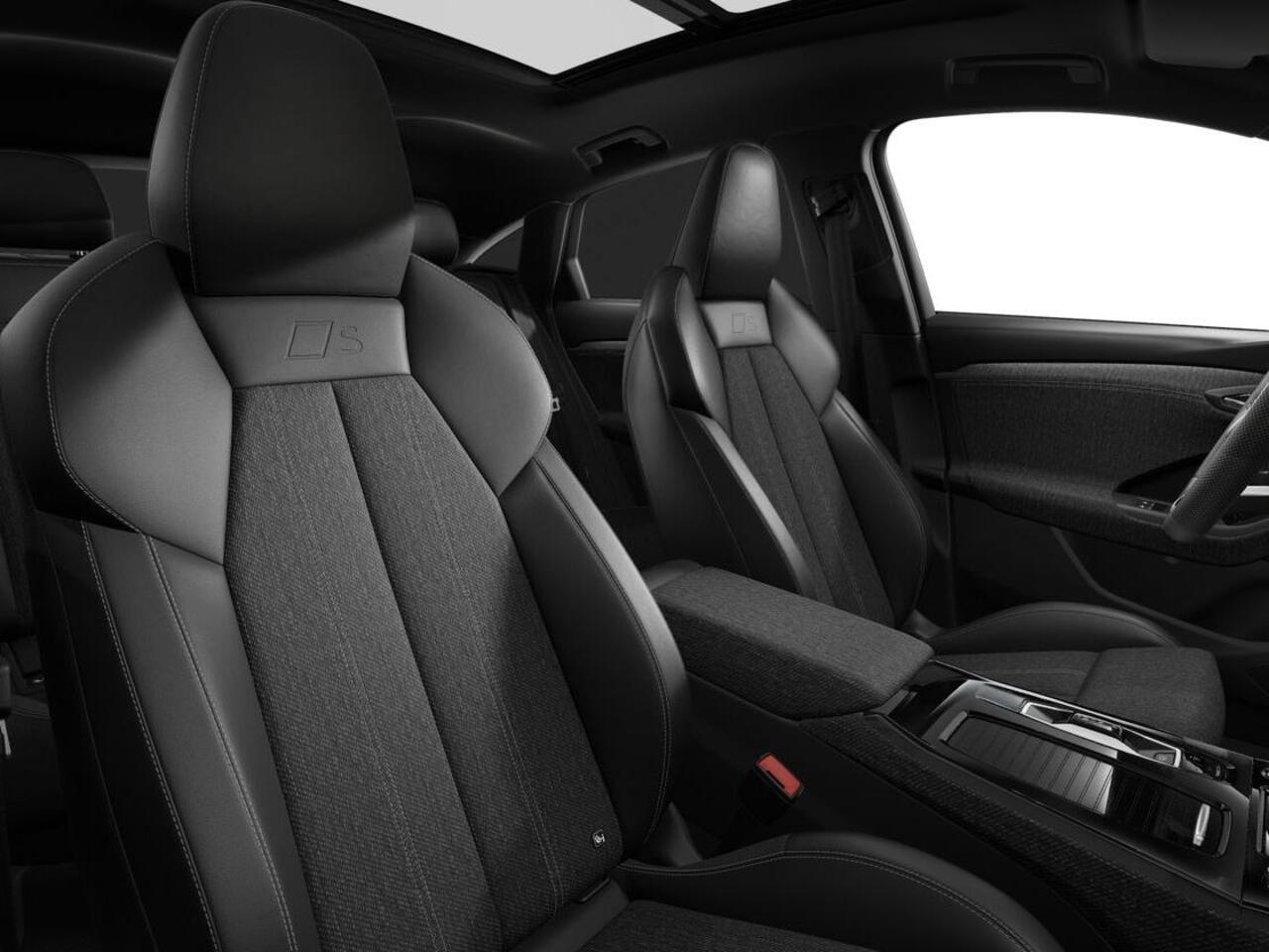 Audi Q6 Sportback e-tron S edition performance 306 PK · Glazen panoramadak · Exterieurpakket zwart · Warmtewerend glas donker tint