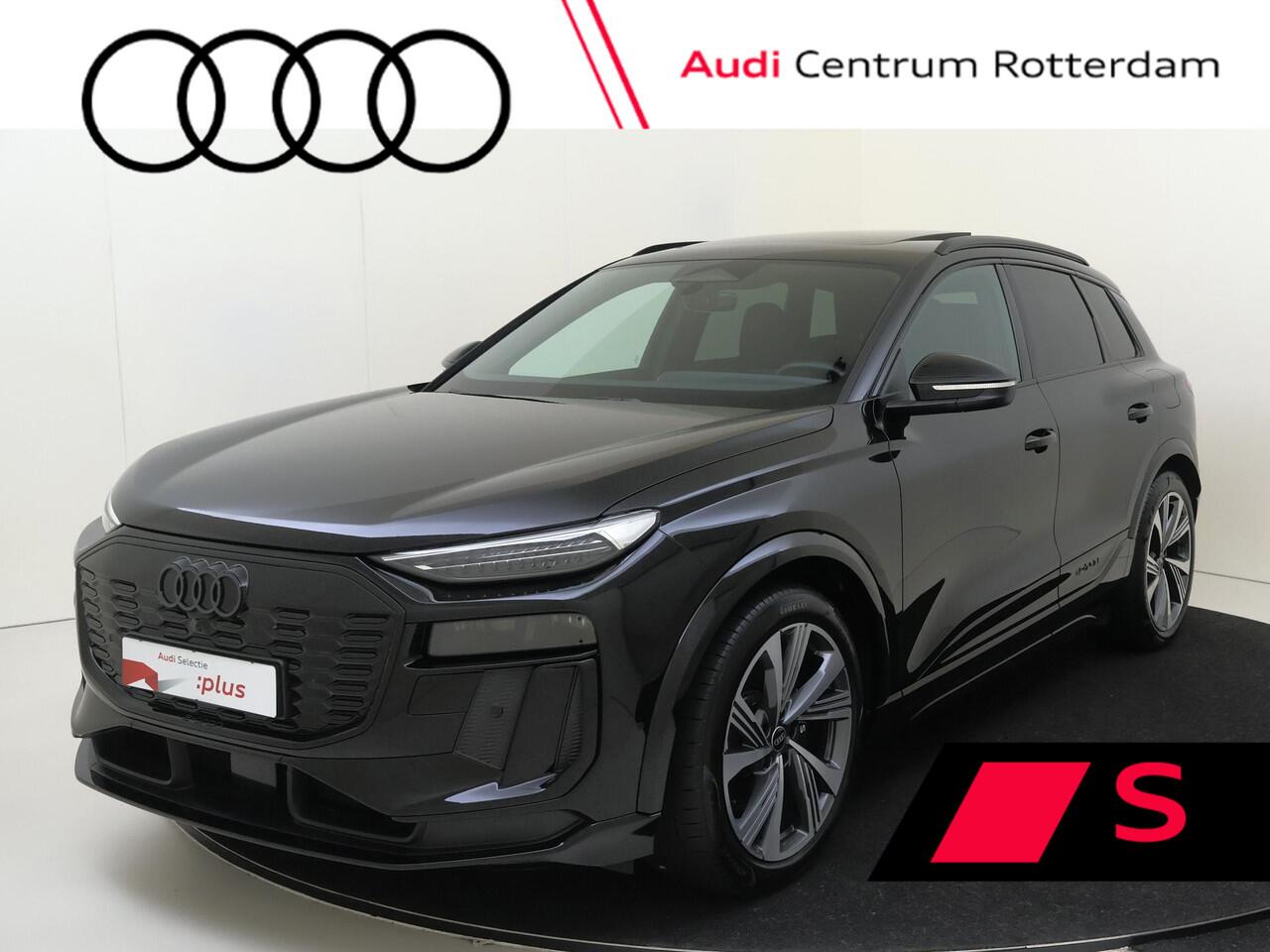 Audi Q6 SQ6 e-tron quattro 100 kWh | Panoramadak | Head-up display | Sportstoelen Plus | Bang & Olufsen | Parkeerassistent | Lederen bekleding 'Valcona' | 360 camera | Dodehoek detectie |