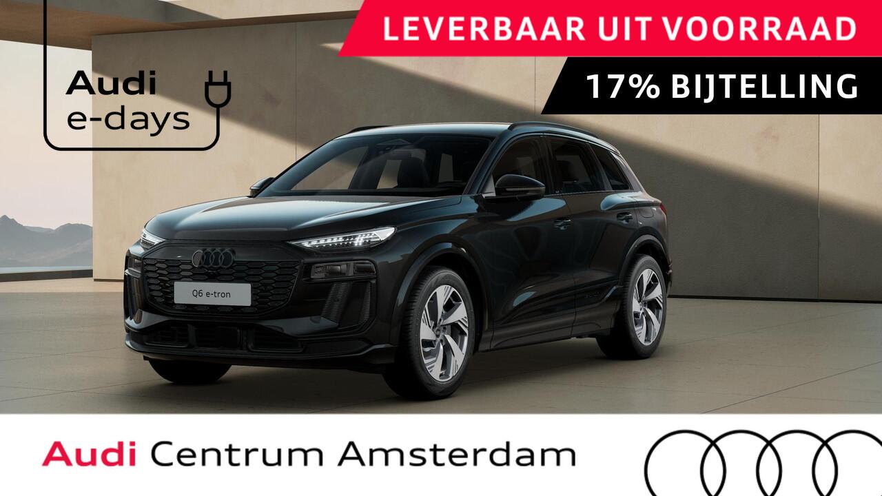 Audi Q6 e-tron S edition performance 100 kWh | Adapative airsuspension | Oled achterlichten | Omgevingscamera's | Comfortsleutel | MMI bijrijdersscherm |