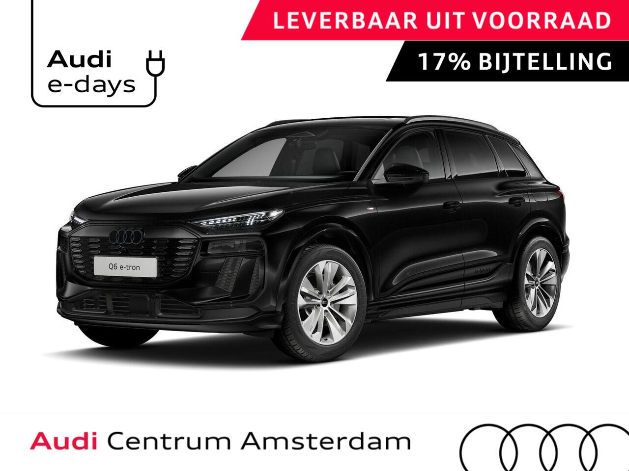 Audi Q6 e-tron S edition 83Kwh 252 PK SUV | Tech pakket pro | Adaptive luchtvering | Glazen panoramadak | Privacy glas |