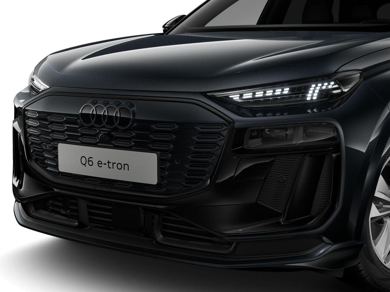 Audi Q6 e-tron S edition 83Kwh 252 pk SUV | Tech pakket plus | Glazen panoramadak | Lederen bekleding | Privacy glas |