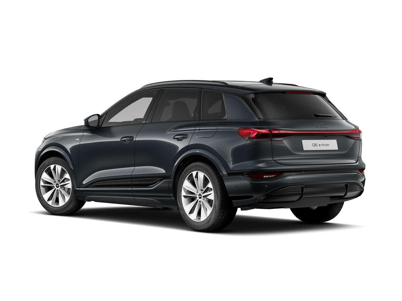 Audi Q6 e-tron S edition 83Kwh 252 pk SUV | Tech pakket plus | Glazen panoramadak | Lederen bekleding | Privacy glas |