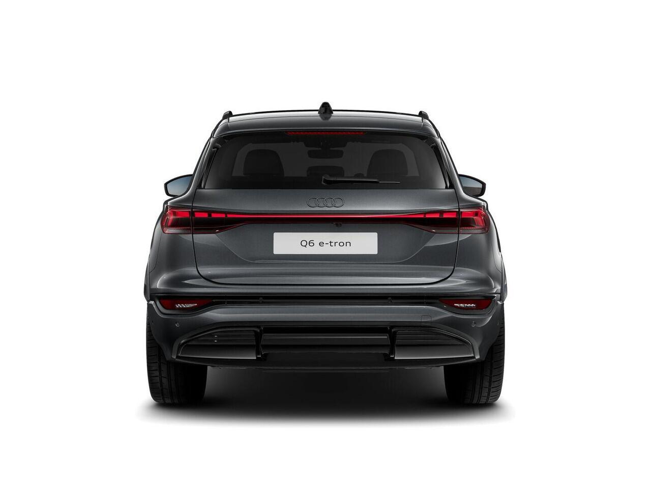 Audi Q6 e-tron S edition 83Kwh 252 pk SUV | Tech pakket plus | Glazen panoramadak | Lederen bekleding | Rode remzadels |