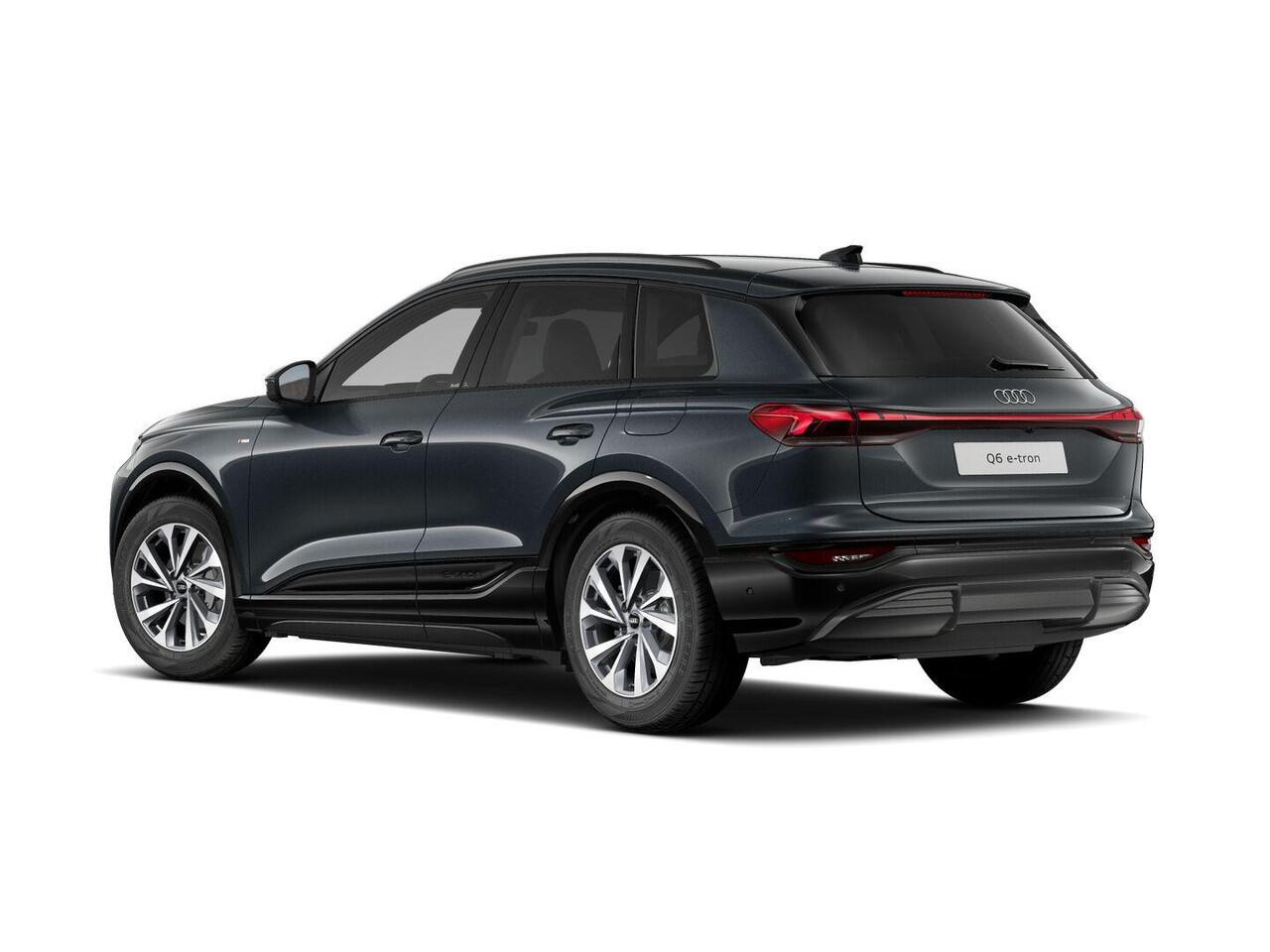 Audi Q6 e-tron Advanced edition 83Kwh 252 pk SUV | Tech pakket plus | Sportstoelen leder | 360 graden camera | Privacy glas |