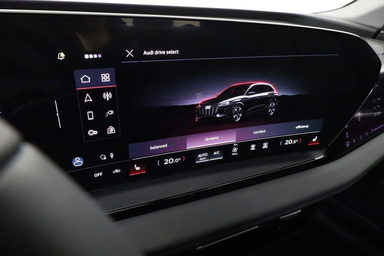 Audi Q6 e-tron Advanced edition Performance 100 kWh 225 kW / 306 pk | Comfortpakket plus | Techniekpakket plus | Sportstoel zwart leder-kunstl.