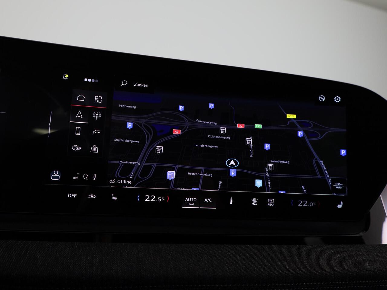 Audi Q6 e-tron S edition performance 100 kWh 306pk | Pack Tech Pro | Luchtvering | Stuurverwarming | MMI Bijrijdersscherm