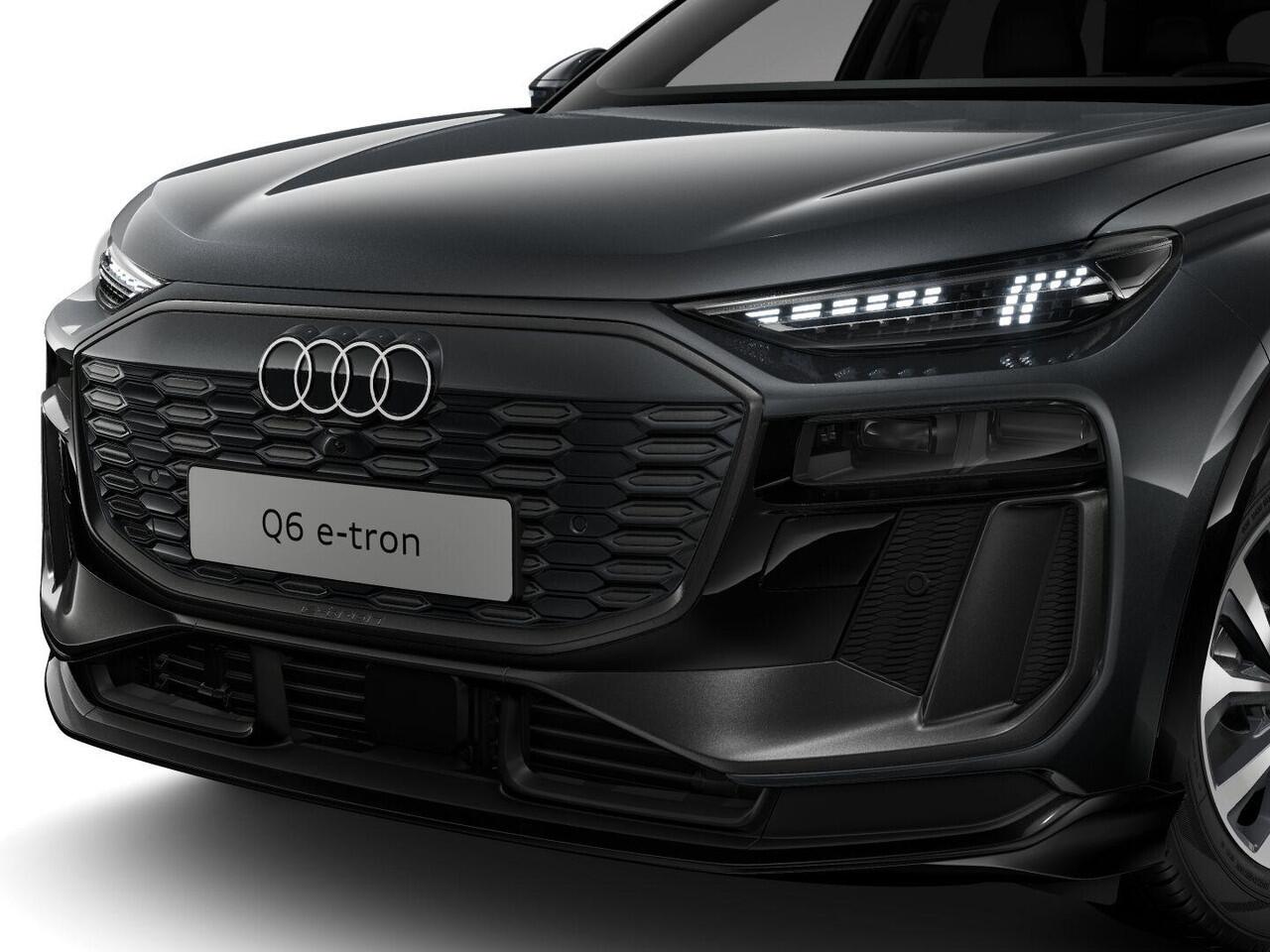 Audi Q6 e-tron Advanced edition 83Kwh 252 pk SUV | Tech pakket plus | Glazen panoramadak | Sportstoelen | Frunk |