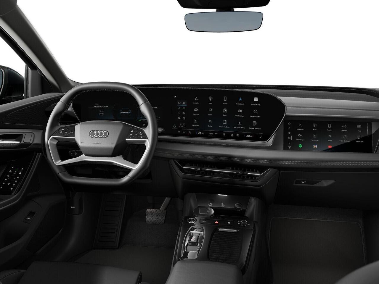 Audi Q6 e-tron Advanced edition 83Kwh 252 pk | Tech pakket plus | Glazen panoramadak | Sportstoelen | Frunk |