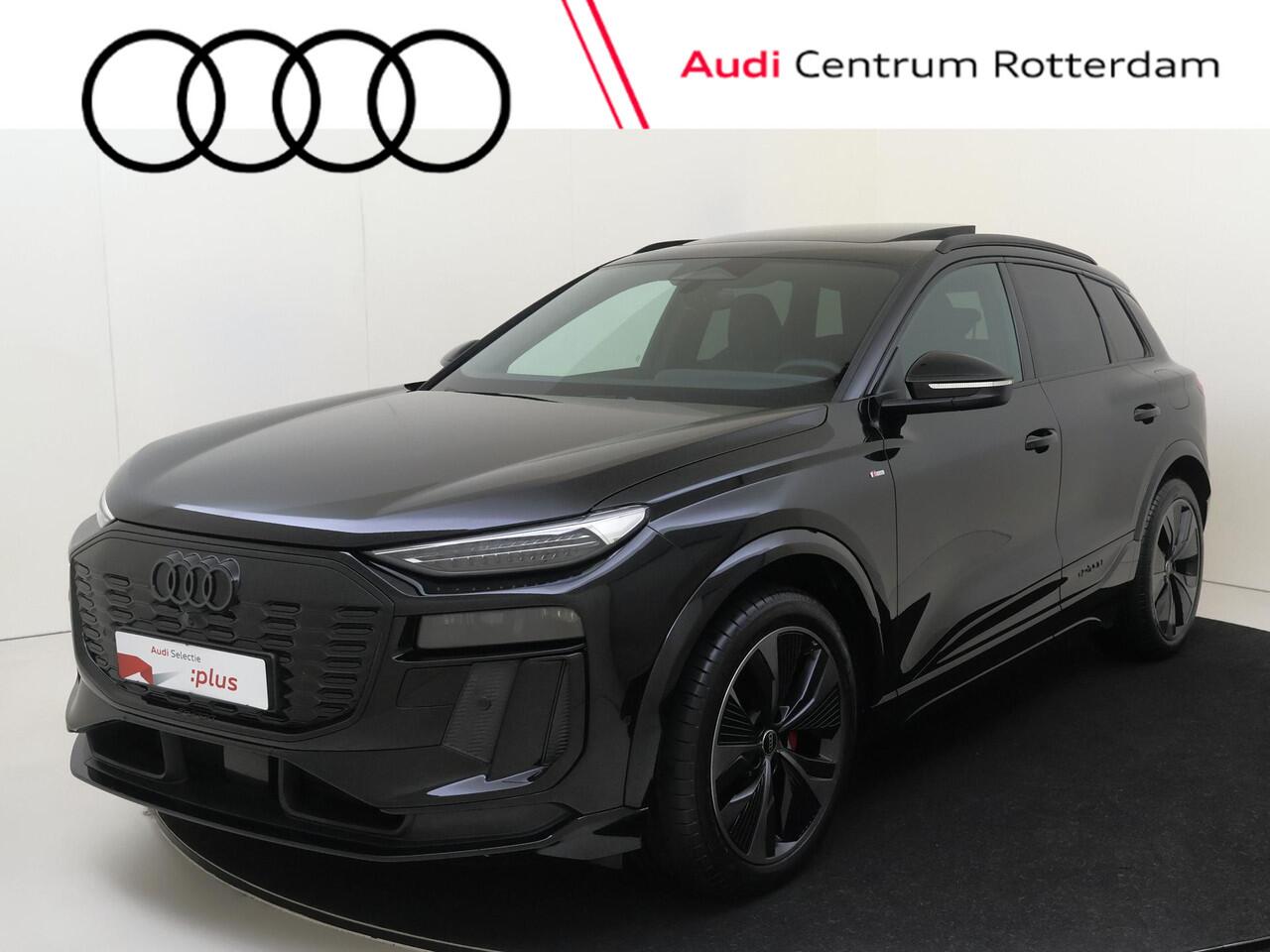 Audi Q6 e-tron S edition performance 100 kWh | Panoramadak | 360 camera | Bang & Olufsen | 3-zone airco | LED matrix verlichting | Dodehoek detectie | Keyless | Adaptieve cruise control |