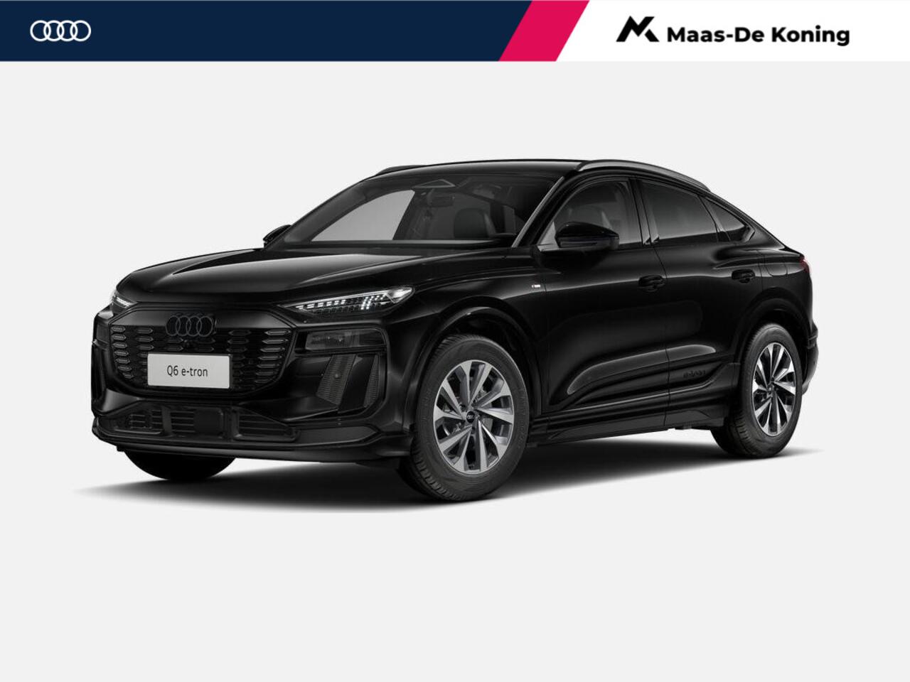 Audi Q6 Sportback e-tron Advanced edition 252 PK · Tech plus · Trekhaak, mechanisch draaibaar · Warmtewerend glas donker tint