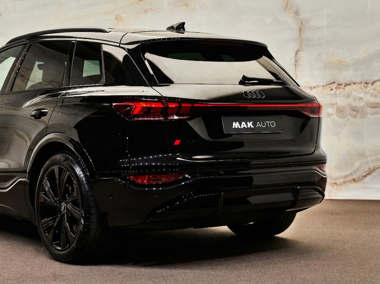 Audi Q6 SQ6 e-tron Quattro, pano, 21", matrix-LED, B&O, bijrijdersdisplay, luchtv., HUD, ACC, privacy