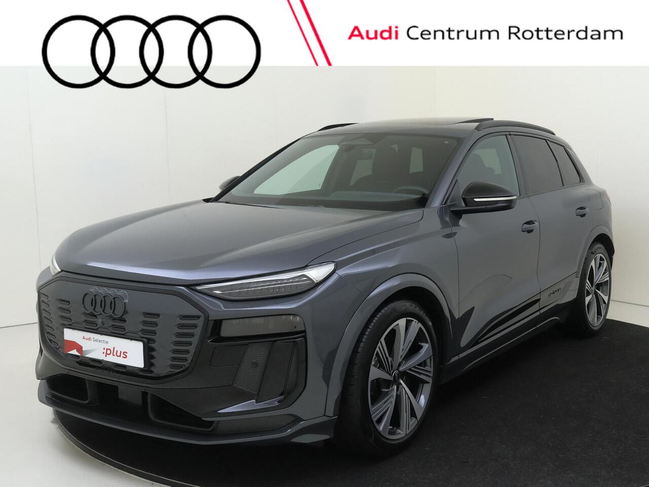 Audi Q6 SQ6 e-tron SQ6 quattro 100 kWh | Panoramadak | Luchtvering | 360 camera | Warmtepomp | Head-up display | Bang & Olufsen | Display passagierszijde | Sportstoelen Plus | LED matrix verlichting |