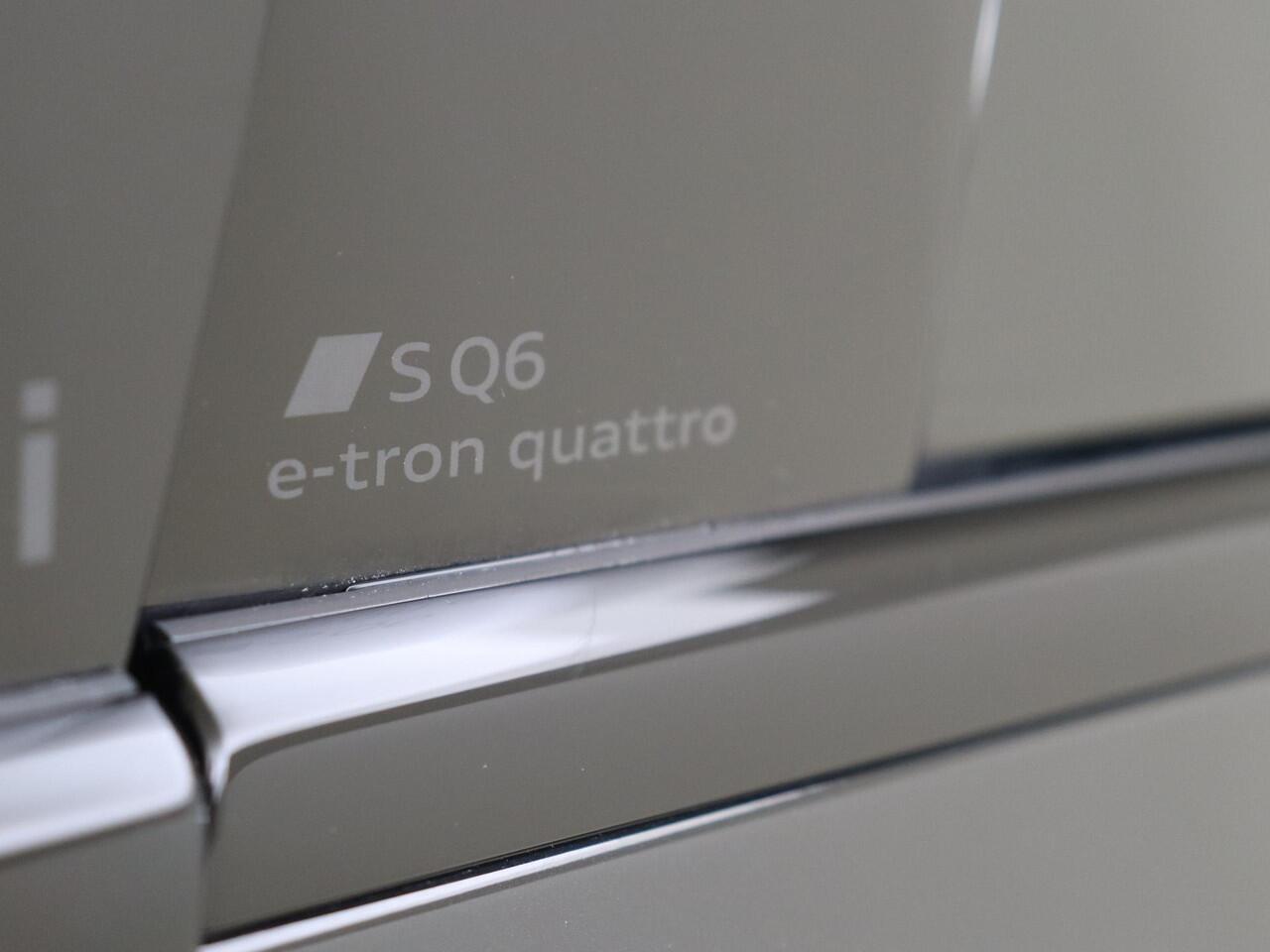 Audi Q6 SQ6 e-tron quattro 100 kWh | Panoramadak | Luchtvering | 360 camera | Head-up display | Warmtepomp | Bang & Olufsen | Luxe lederen bekleding | LED matrix verlichting |