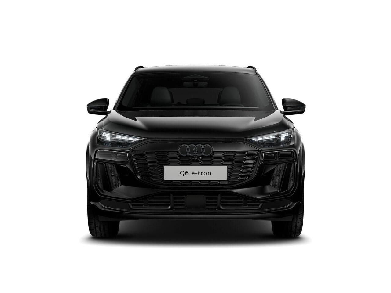 Audi Q6 e-tron S edition 83 kWh 252 PK · Luchtvering · Lederen bekleding · Trekhaak elek. wegklapbaar