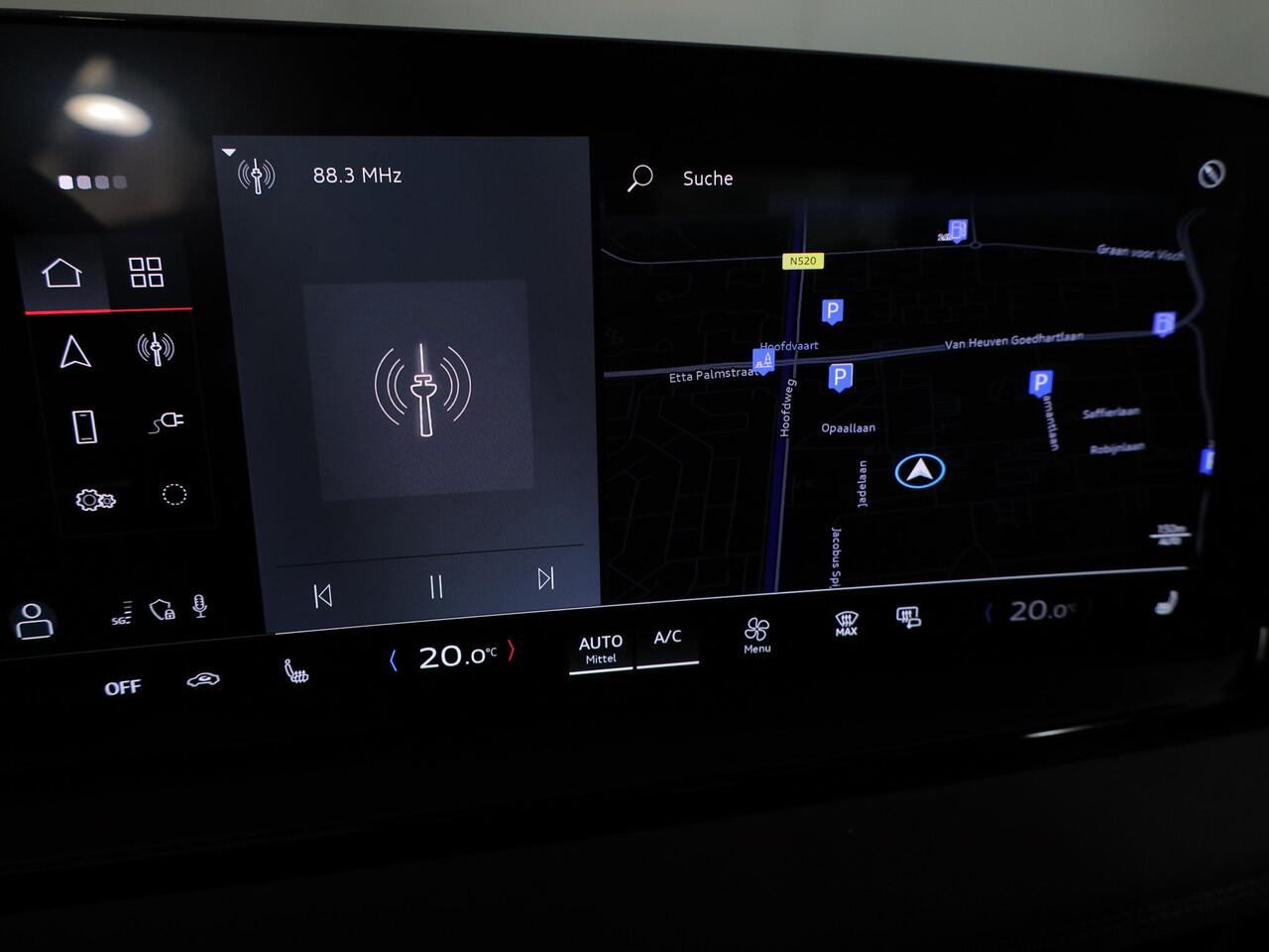 Audi Q6 Sportback e-tron S edition performance 100 kWh 306pk| Panoramadak | Wegklapbare trekhaak | S-line in & exterieur | Panorama dak | Elektrisch verstelbare voorstoelen | Geheugen bestuurderstoel |