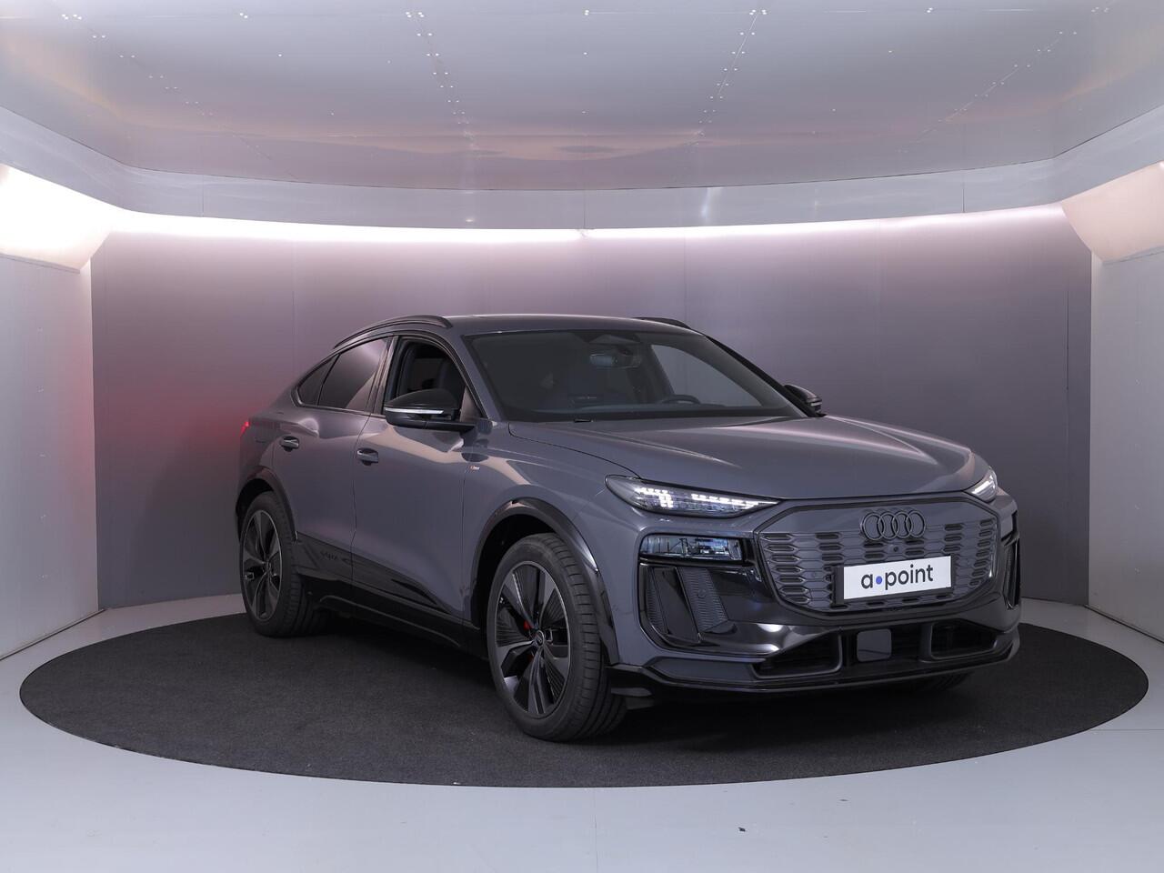 Audi Q6 Sportback e-tron S edition performance 100 kWh 306pk| Panoramadak | Wegklapbare trekhaak | S-line in & exterieur | Panorama dak | Elektrisch verstelbare voorstoelen | Geheugen bestuurderstoel |