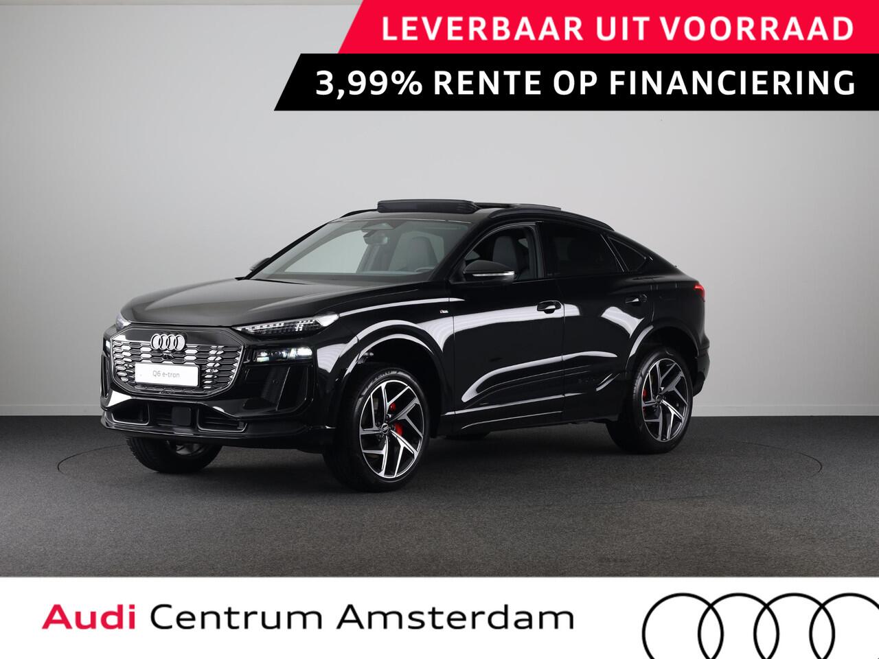 Audi Q6 Sportback e-tron S edition 83Kwh 185 kW / 252 PK Sportback | S edition | Tech Pro | Pano | Luchtvering | Matrix LED | Leder |