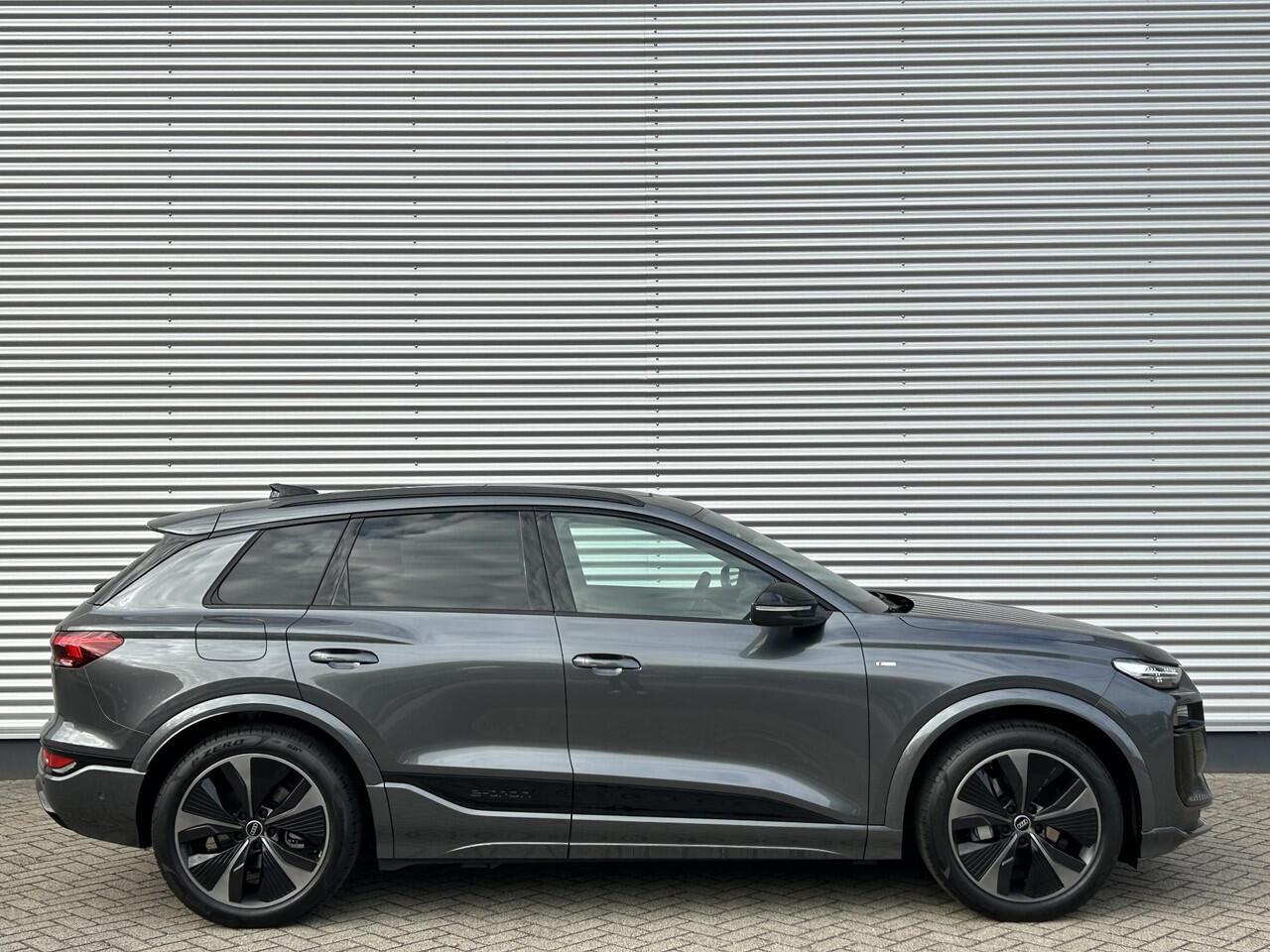 Audi Q6 e-tron S edition (B1) e-tron perf 100Kwh 225 kW / 306 PK | Panoramadak | Adaptieve Cruise Control | Stuurwielverwarming | Stoelverwarming voor-achter | Memory Seats | Elektrische Stoelen |