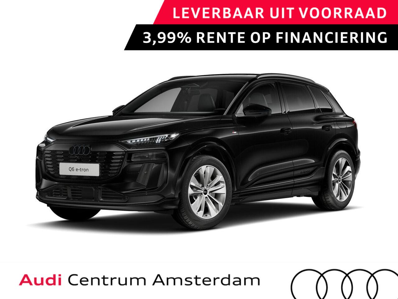 Audi Q6 e-tron S edition 83Kwh 252 PK SUV | Tech pakket pro | Adaptive luchtvering | Glazen panoramadak | Privacy glas |