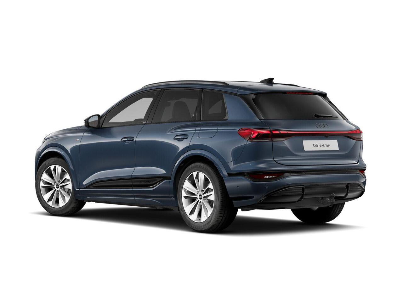 Audi Q6 e-tron S edition 83Kwh 252 pk SUV | Tech pakket plus | Glazen panoramadak | Trekhaak | Privacy glas |