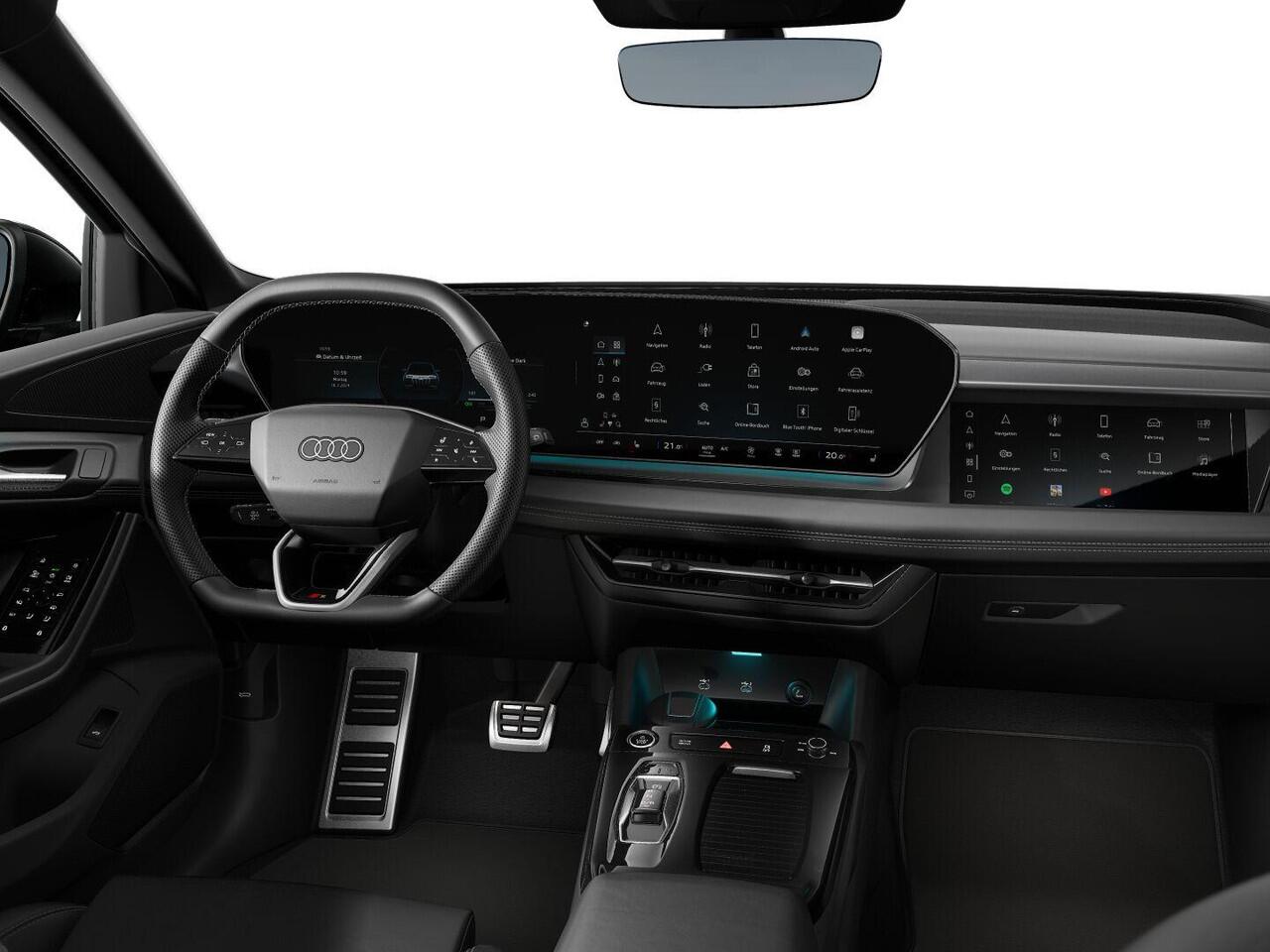 Audi Q6 e-tron S edition 83Kwh 252 pk SUV | Tech pakket pro | Lederen bekleding | Glazen panoramadak | Trekhaak |