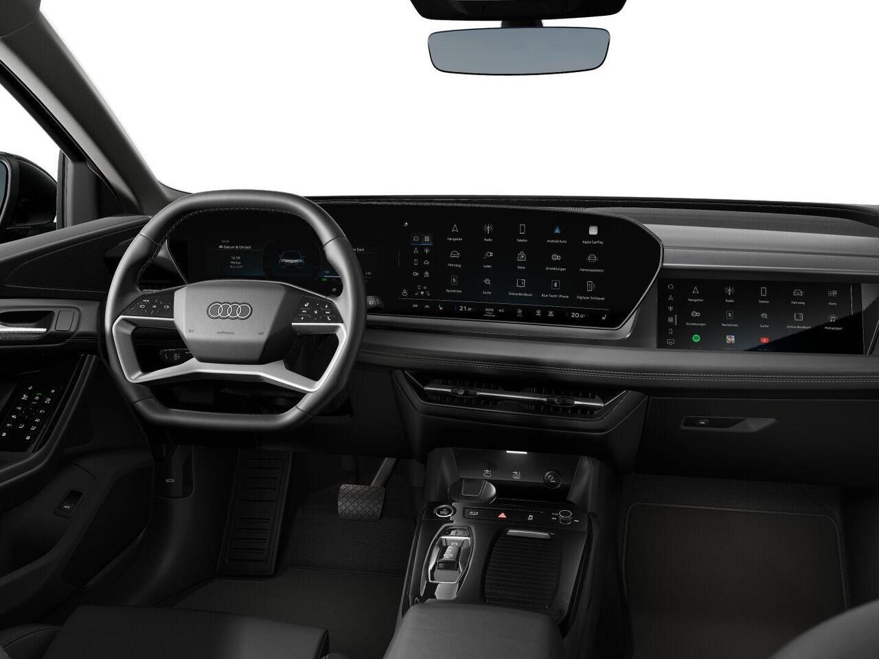 Audi Q6 e-tron Advanced edition 83Kwh 252 pk SUV | Tech pakket plus | Glazen panoramadak | Sportstoelen | Frunk |