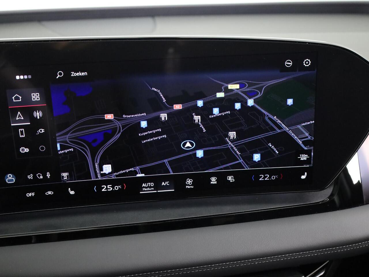 Audi Q6 e-tron Advanced edition 83Kwh 252 pk SUV | Tech pakket plus | Glazen panoramadak | Sportstoelen | Frunk |