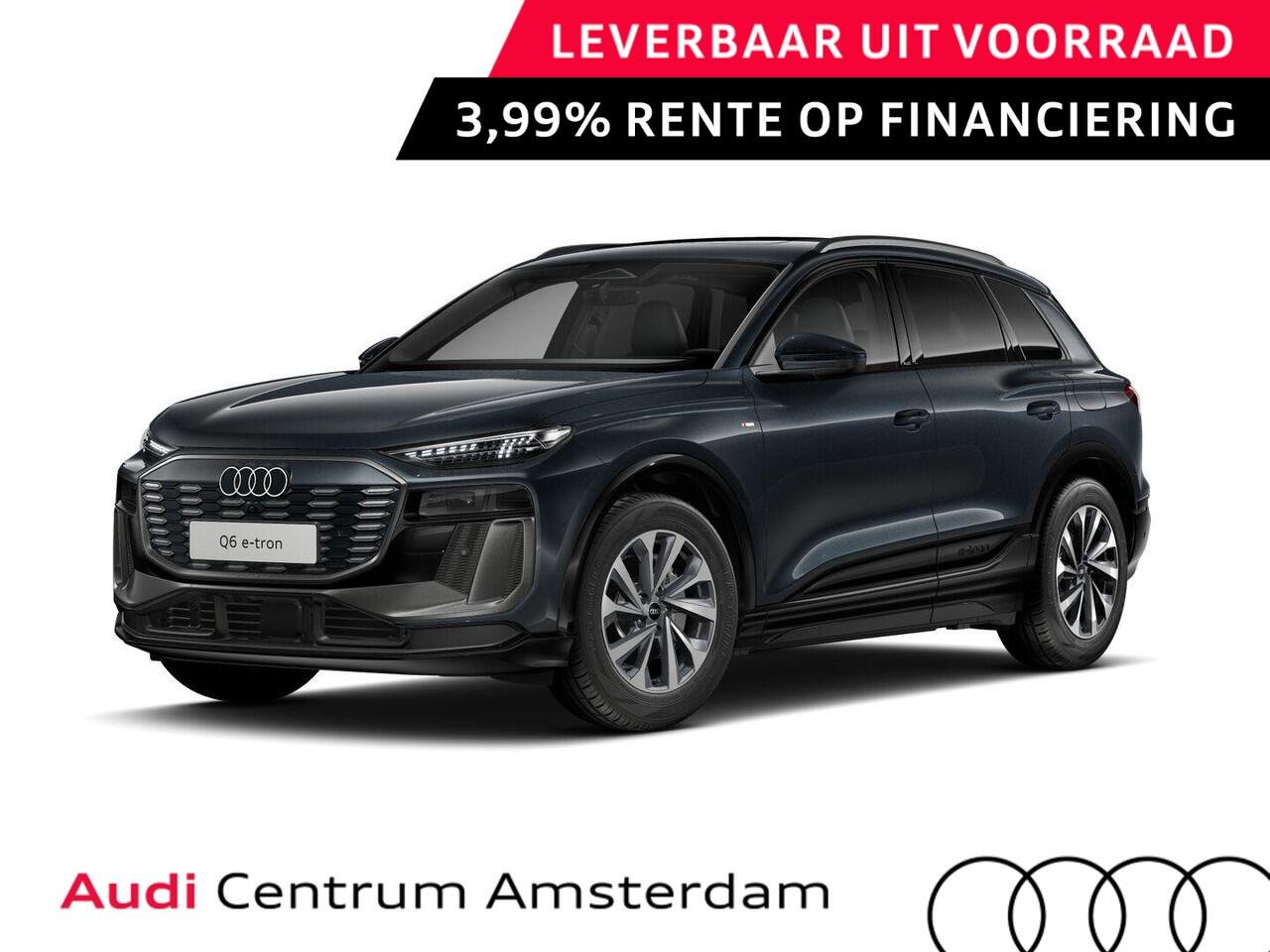 Audi Q6 e-tron Advanced edition 83Kwh 252 pk | Tech pakket plus | Glazen panoramadak | Sportstoelen | Frunk |