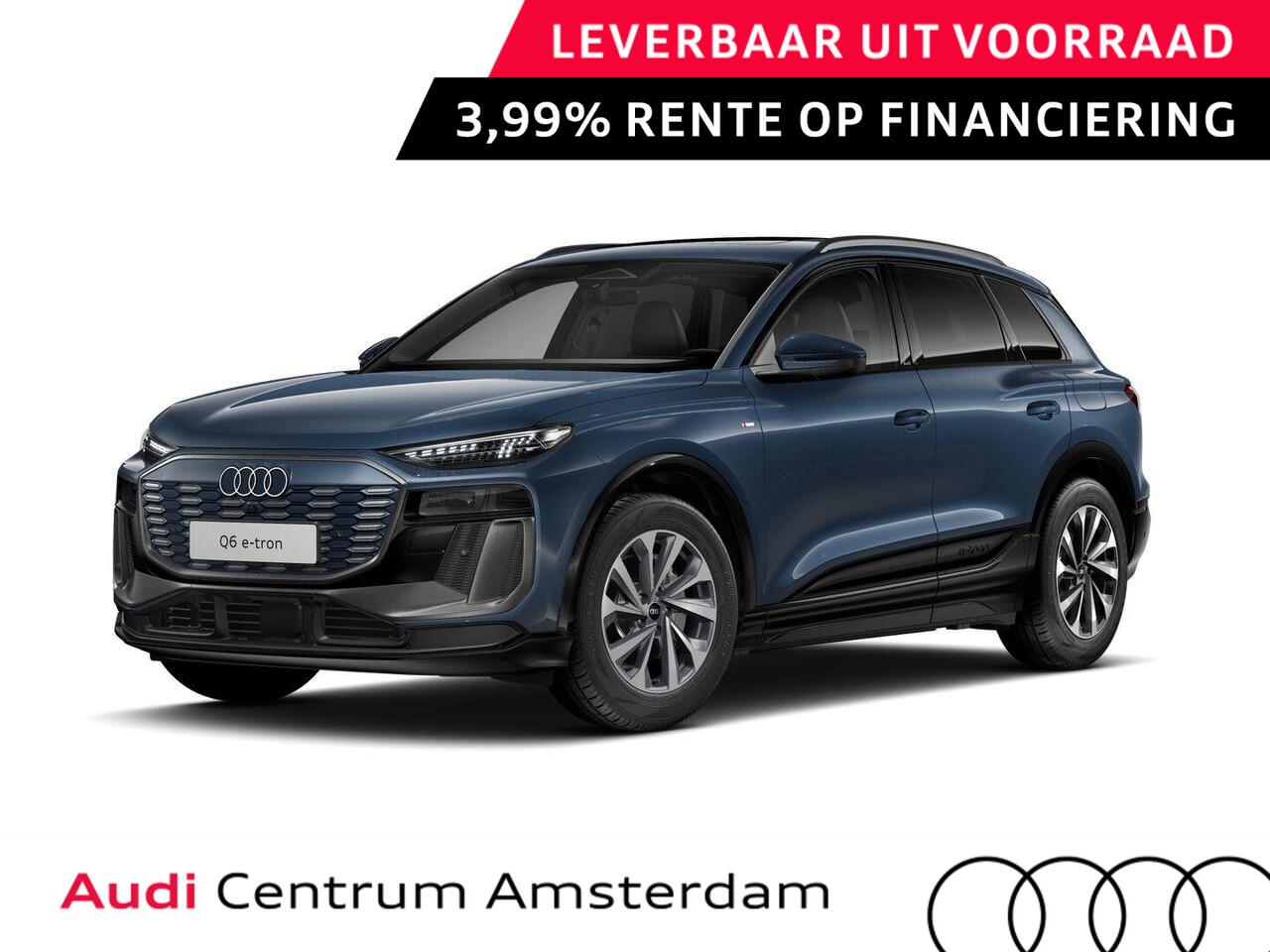 Audi Q6 e-tron Advanced edition 83Kwh 252 pk SUV | Tech pakket plus | Glazen panoramadak | Sportstoelen | Frunk |