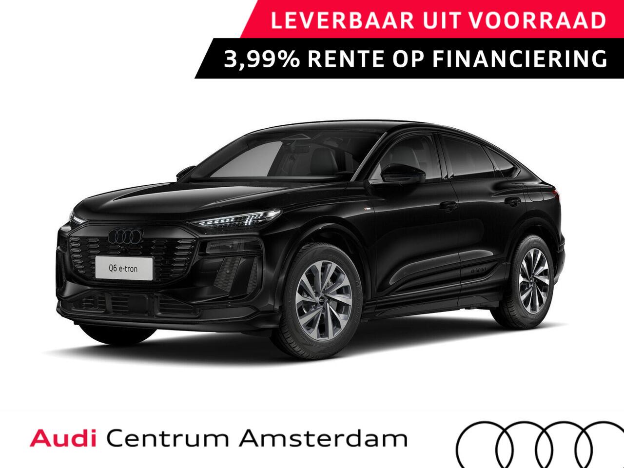 Audi Q6 Sportback e-tron Advanced edition 83Kwh 252 pk Sportback | Techniek pakket plus | Sportstoel voor leder | Optiek pakket zwart | Privacy glas |