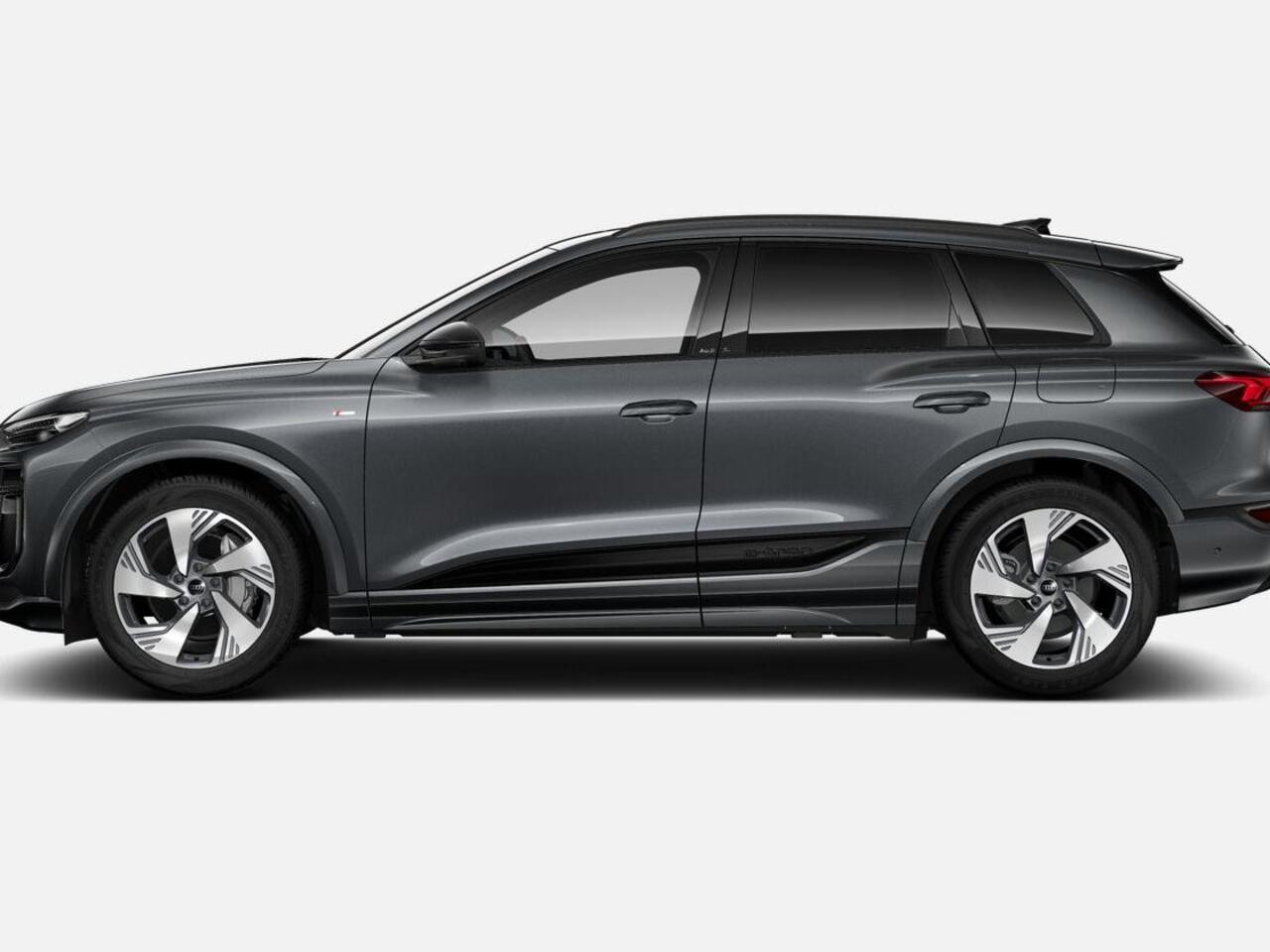 Audi Q6 e-tron S edition 83 kWh 252 PK · Adaptieve luchtvering · Glazen panoramadak · Tech pro