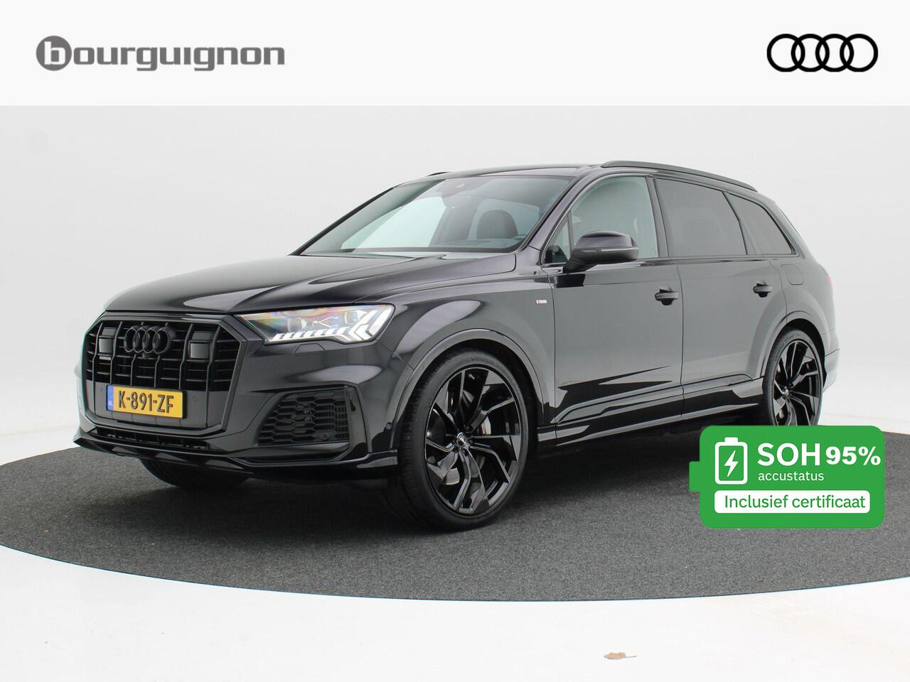 Audi Q7 55 TFSi e quattro S-Line 340 Pk Automaat | Luchtvering | Head-Up | B&O Audio | Trekhaak Elektrisch | Carplay | ECC | LED | 23 Inch | 93.077 Km