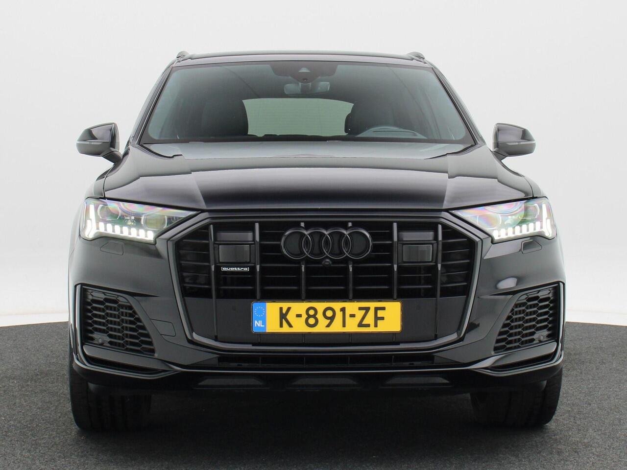 Audi Q7 55 TFSi e quattro S-Line 340 Pk Automaat | Luchtvering | Head-Up | B&O Audio | Trekhaak Elektrisch | Carplay | ECC | LED | 23 Inch | 93.077 Km