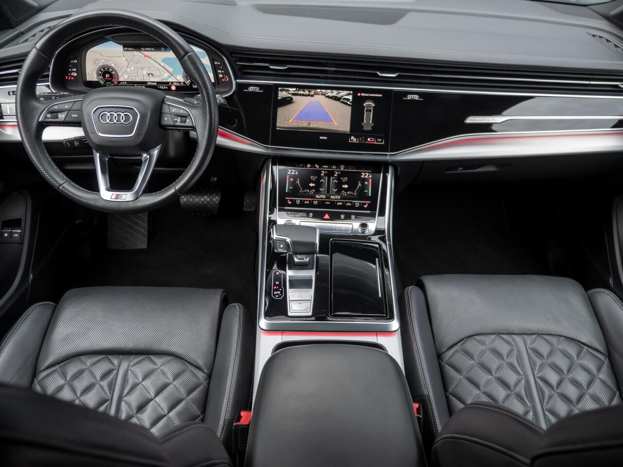 Audi Q7 55 TFSI e quattro S-Line Pano RS-Stoelen Trekhaak Head-up B&O Koeling