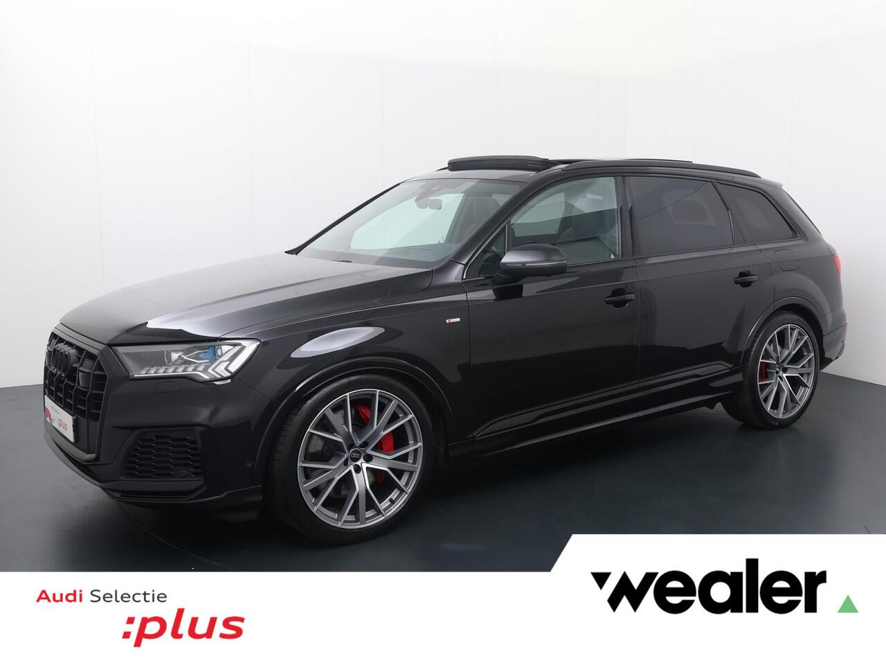 Audi Q7 60 TFSI e quattro Pro Line S Competition | 462 PK | SoH 95% | Trekhaak | Achteruitrijcamera | Panoramadak |