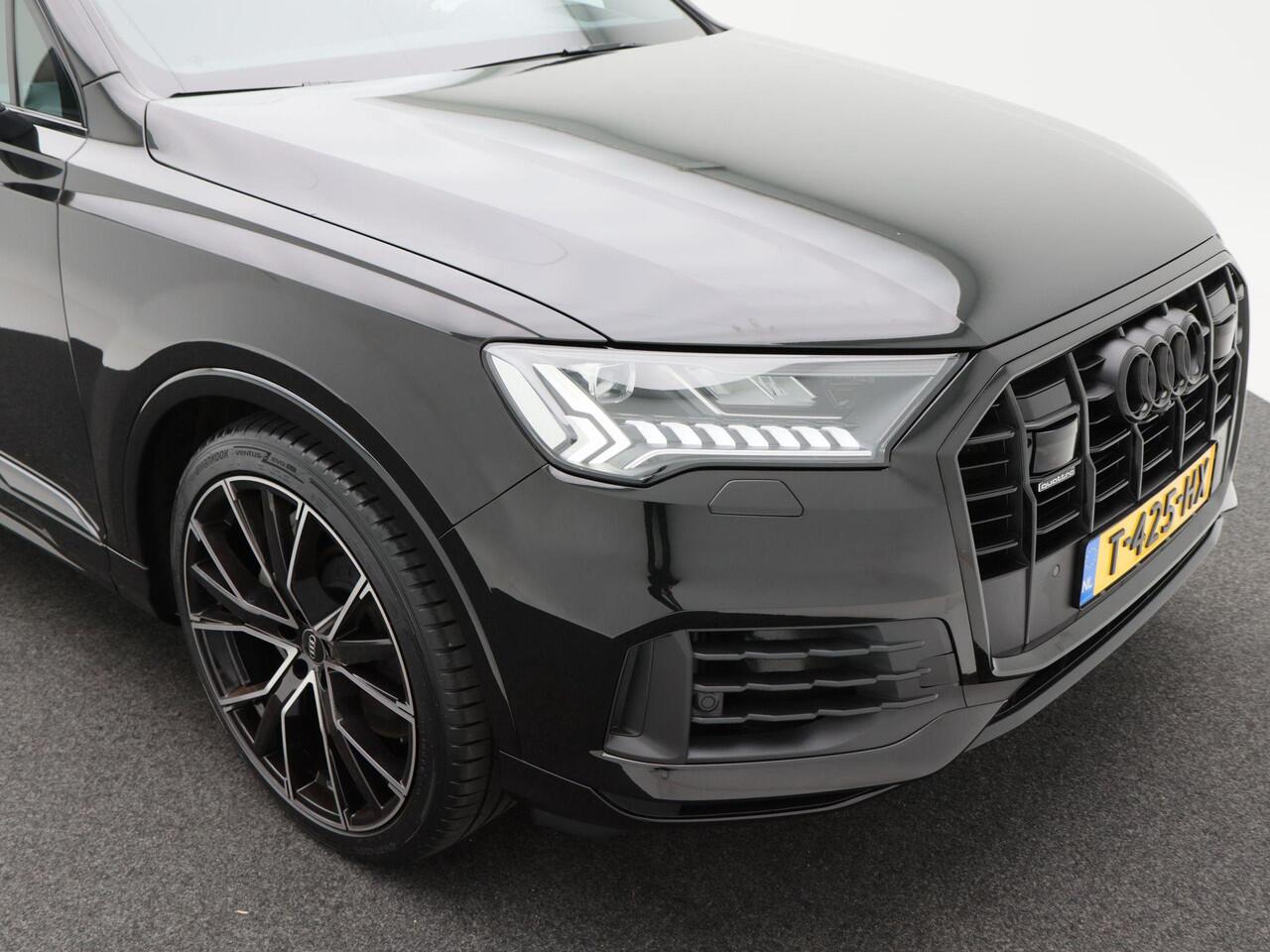 Audi Q7 55 TFSi e 381 Pk quattro Pro Line Advanced | Luchtvering | Matrix LED | B&O | Head-Up | Stoel Verwarming & -Ventilatie | Carplay | Adaptive Cruise | 22 Inch