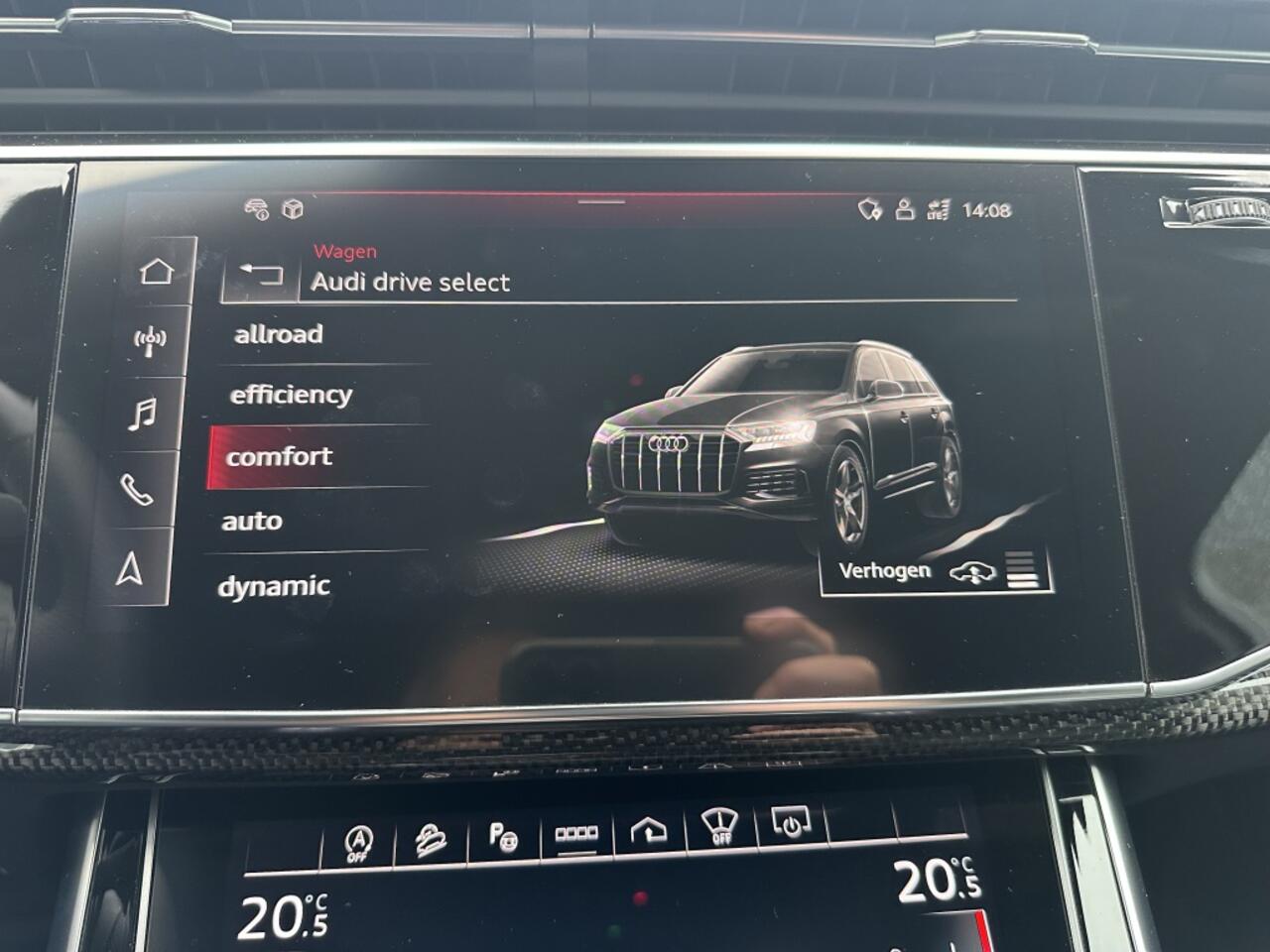 Audi Q7 55 TFSI quattro competition plus Massage 7 Persoons Headup