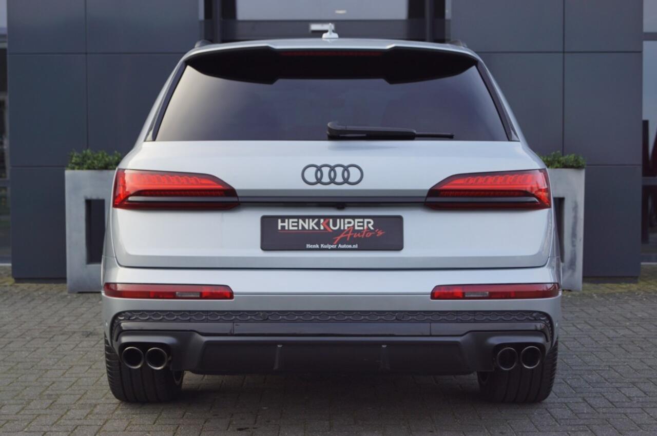 Audi Q7 Pro Line S Competition 60 TFSi e-Hybrid 490pk Quattr/ Panodak/ Leer ruit/ Trekhaak wegklb./BenO/ 360 gr Camera/Head-up