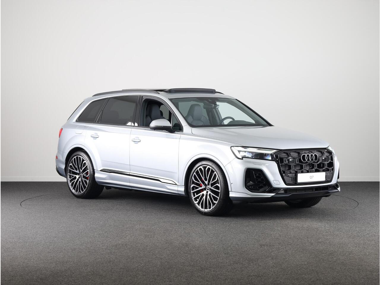 Audi Q7 55 TFSI e quattro Pro Line S 394pk Panoramadak, comfortsleutel, trekhaak, optiekpakket zwart plus, Bang&Olufsen soundsysteem, assistentiepakket tour, assistentiepakket parking plus