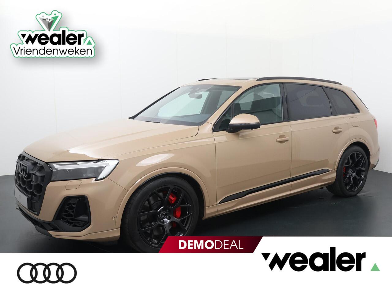 Audi Q7 Pro Line S 55 TFSI e quattro tiptronic | B&O | Trekhaak | Stuurwielverwarming | Stoelverwarming | Memory Seats | Carbon Inleg | Keyless Entry | Adaptieve Cruise Control |