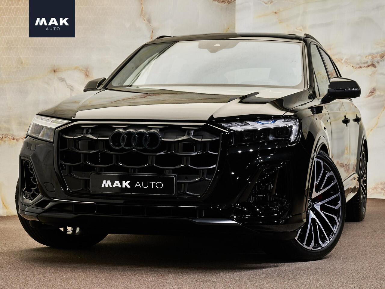 Audi Q7 60 TFSI e Quattro Pro Line S Competition, pano, B&O adv., carbon extr., nachtzicht, 4W-best, massage, OLED, S sportstoelen, HUD, Laserlicht, 22", NP170k