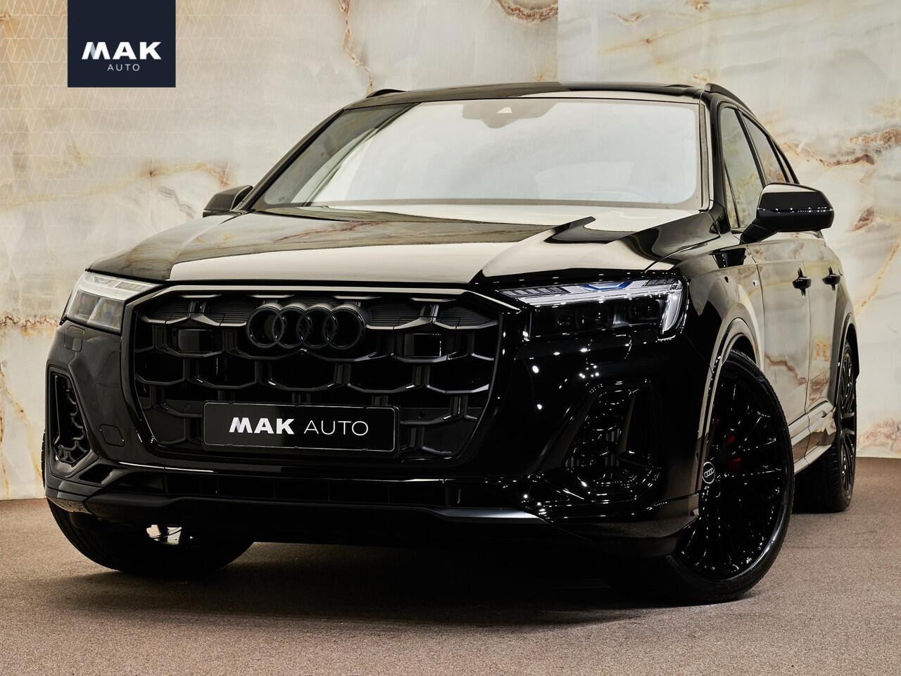 Audi Q7 60 TFSI e Quattro Pro Line S Competition, pano, B&O adv., carbon extr., nachtzicht, 4W-best, massage, OLED, S sportstoelen, HUD, Laserlicht, 22", NP170k